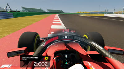 Subjetiva Sebastian Vettel Ferrari - Misano