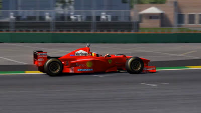 Jacques Villeneuve vs Michael Schumacher - Melbourne