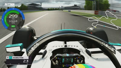 Subjetiva Lewis Hamilton Mercedes - Sliven