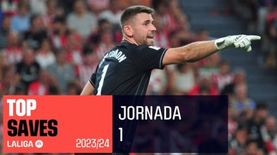 Las mejores paradas de la jornada 1 en La Liga EA Sports 2023-2024 | TOP 5