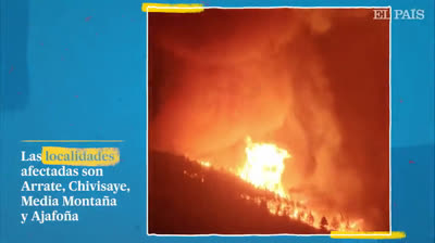 Desafío en Tenerife: Incendio desbordante desafía a bomberos por terreno complicado
