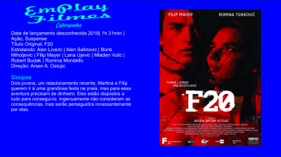 F20 - Jovens e Perigosos 2018 ‧ Ação, Suspense