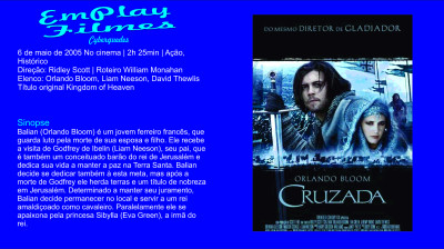 Cruzada - Kingdom of Heaven (2005) # Ação. Guerra