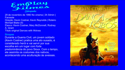 Dança Com Lobos (1990) # Faroeste, Guerra, Ação