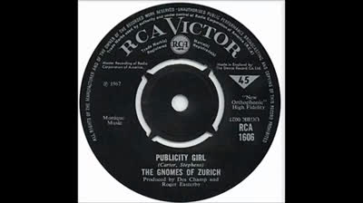 Gnomes Of Zurich (1967) - Publicity Girl