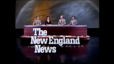 WNEV The New England News 11PM open - December 20, 1984 - (partial)