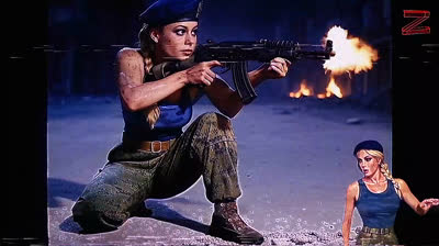 Beebee goes shooting