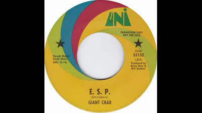 GIANT CRAB (1969) - E.S.P.