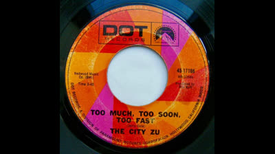 City Zu (1968) - Too Much, Too Soon, Too Fast