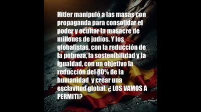 ¡Que nos esta pasando que nos tiene paralizados y no vamos a despertar hasta que sea demasiado tarde!