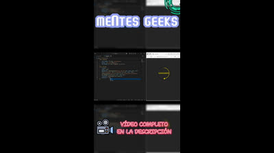 Loader con texto luminoso y giro infinito en HTML y CSS